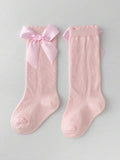 Baby Over The Knee Socks Pink 0-1 Years
