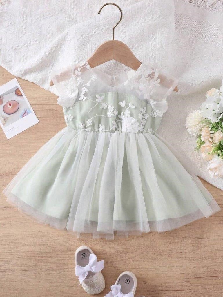 Baby Delicate Mesh Princess Dress