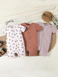 Baby 3 Piece Fashionable Romper Set