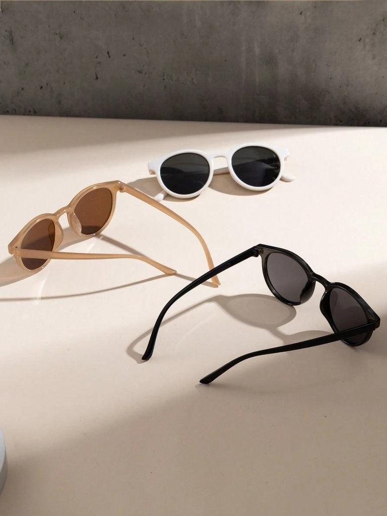 Kids Oval Shape Unisex Sunglasses Choose A Colour