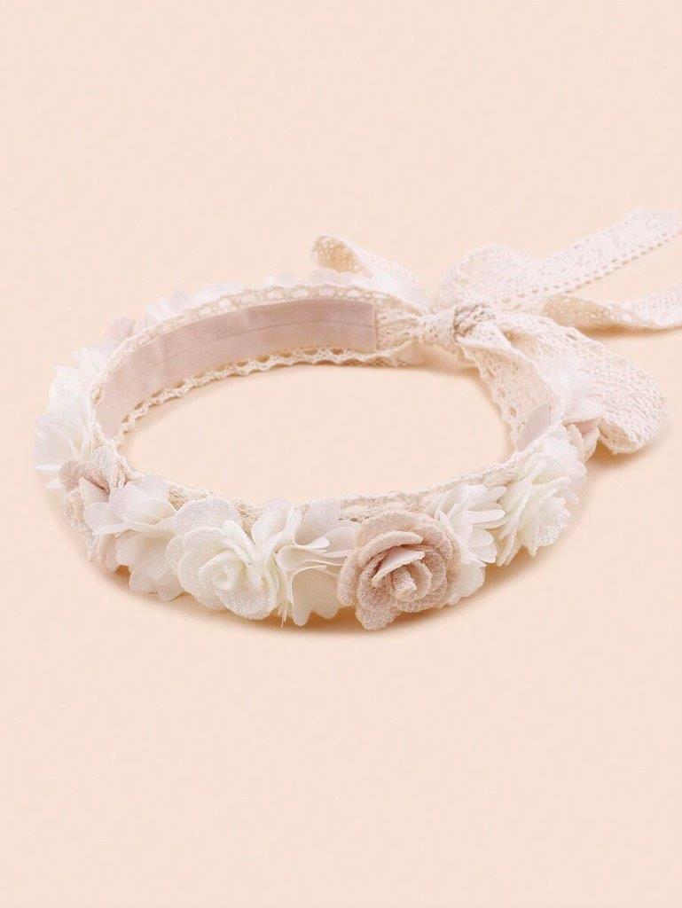 Baby Flower Headband Apricot