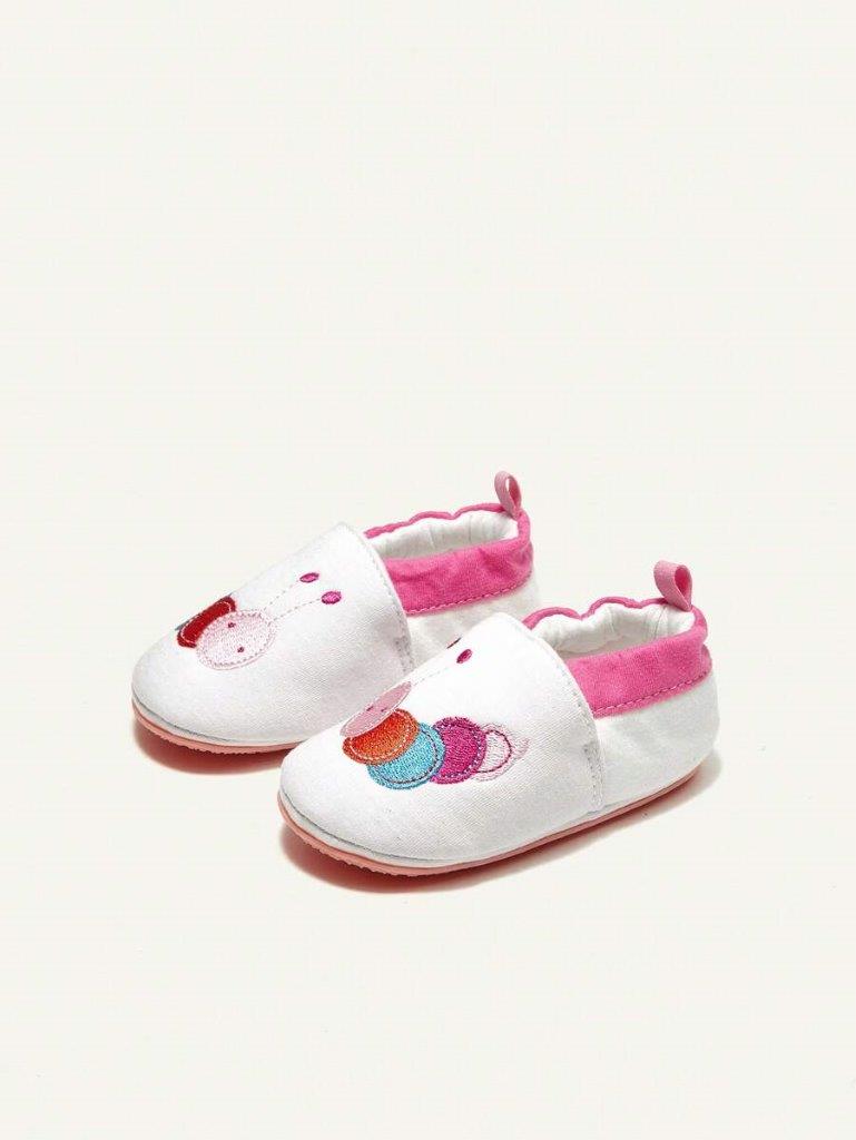 Baby Embroidered Character Slip On