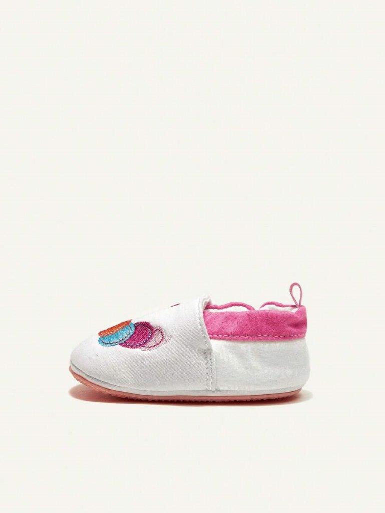 Baby Embroidered Character Slip On