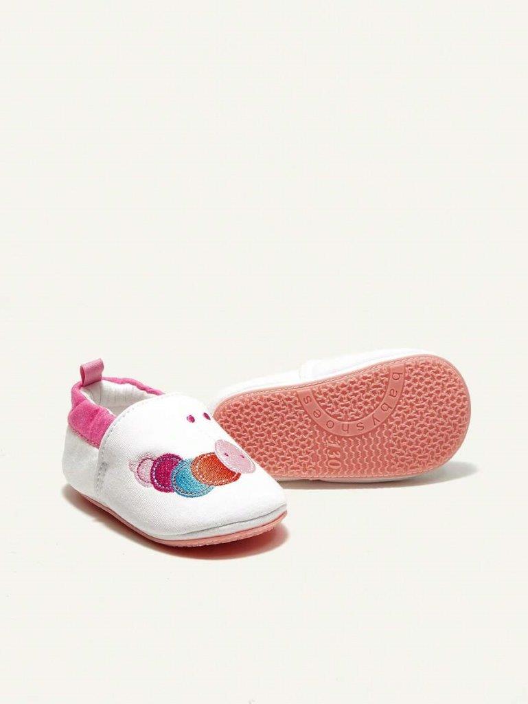 Baby Embroidered Character Slip On