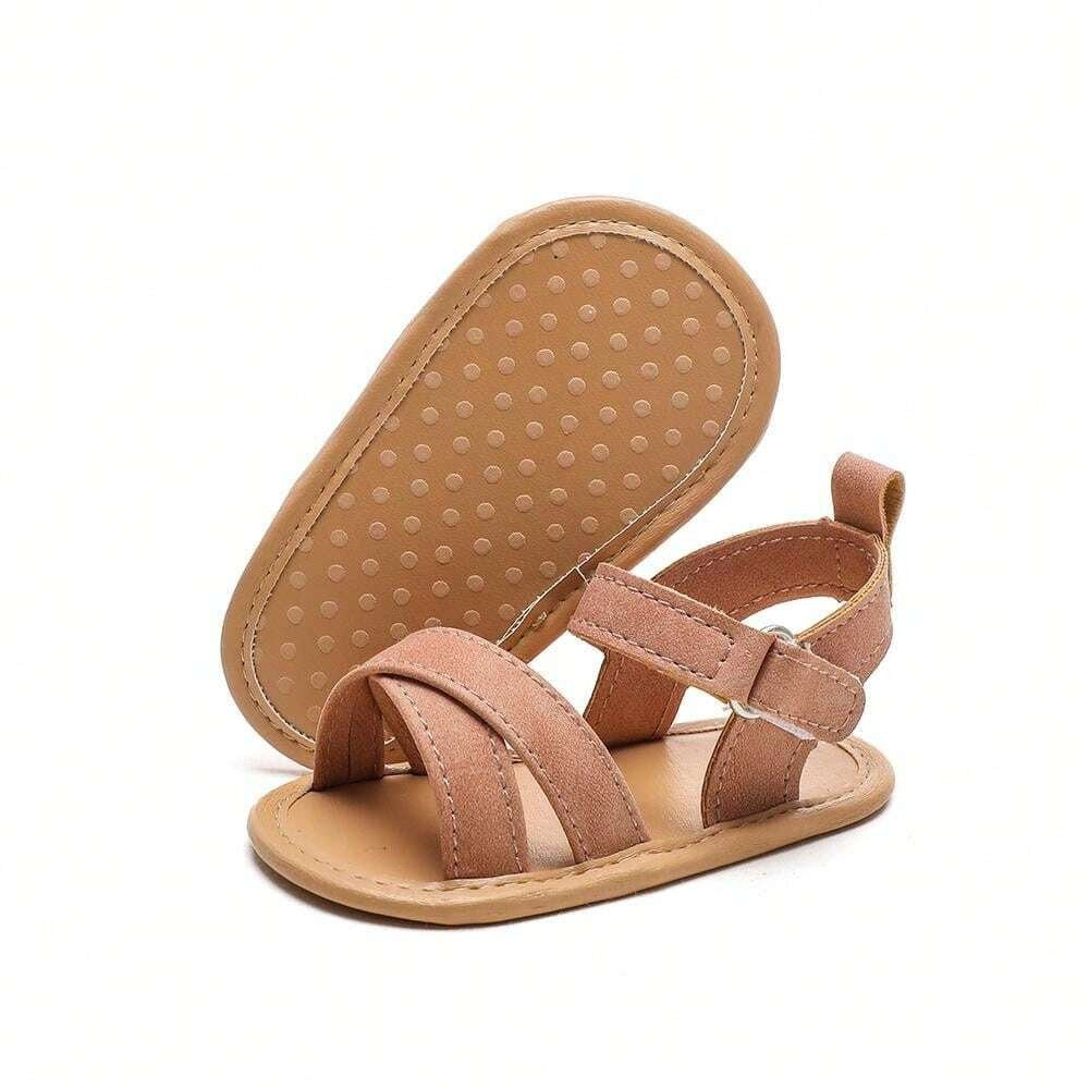 Baby Double Strap Sandals Pink