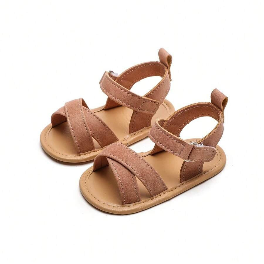 Baby Double Strap Sandals Pink