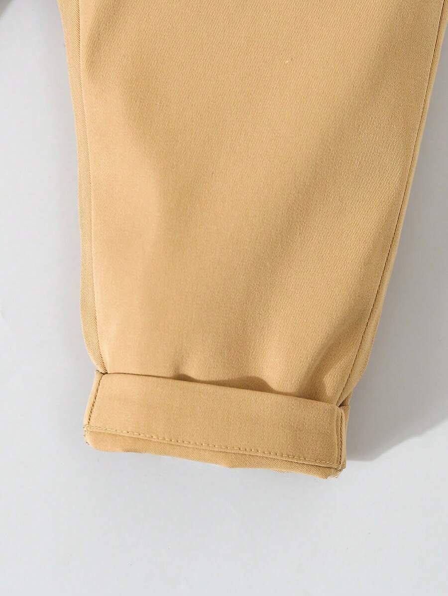 Baby 3 Piece Khaki Bow Tie Shirt, Vest And Pants Set