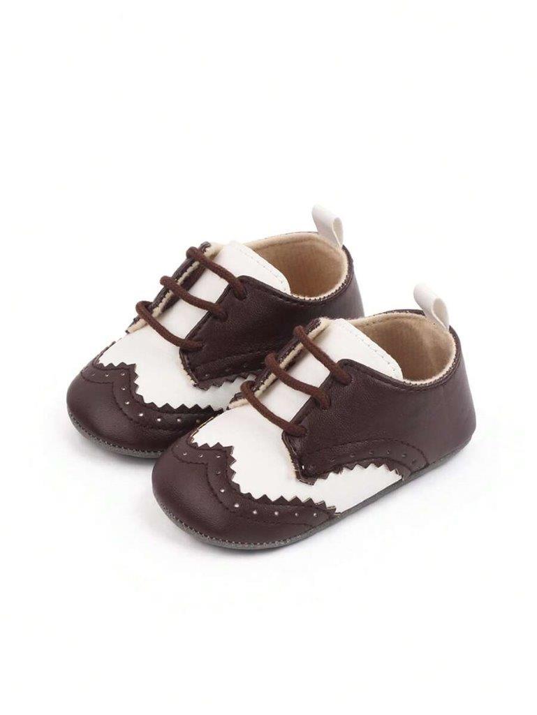 Baby Pattern Lace-Up Shoes