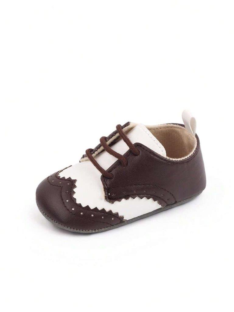 Baby Pattern Lace-Up Shoes