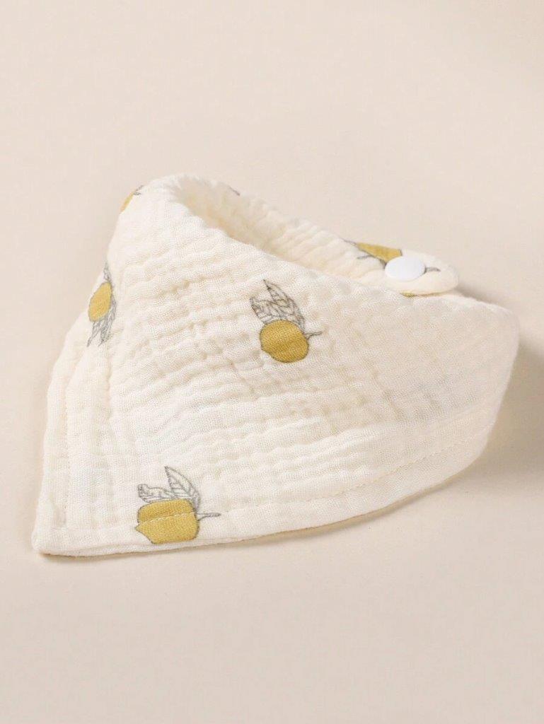 Set of 3 Stylish Patterned Bandana Bibs
