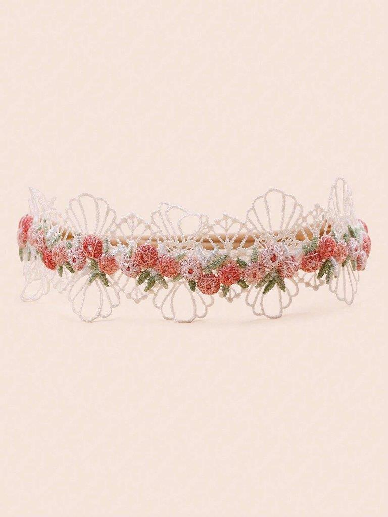 Baby 3 Piece Rose Headband Set