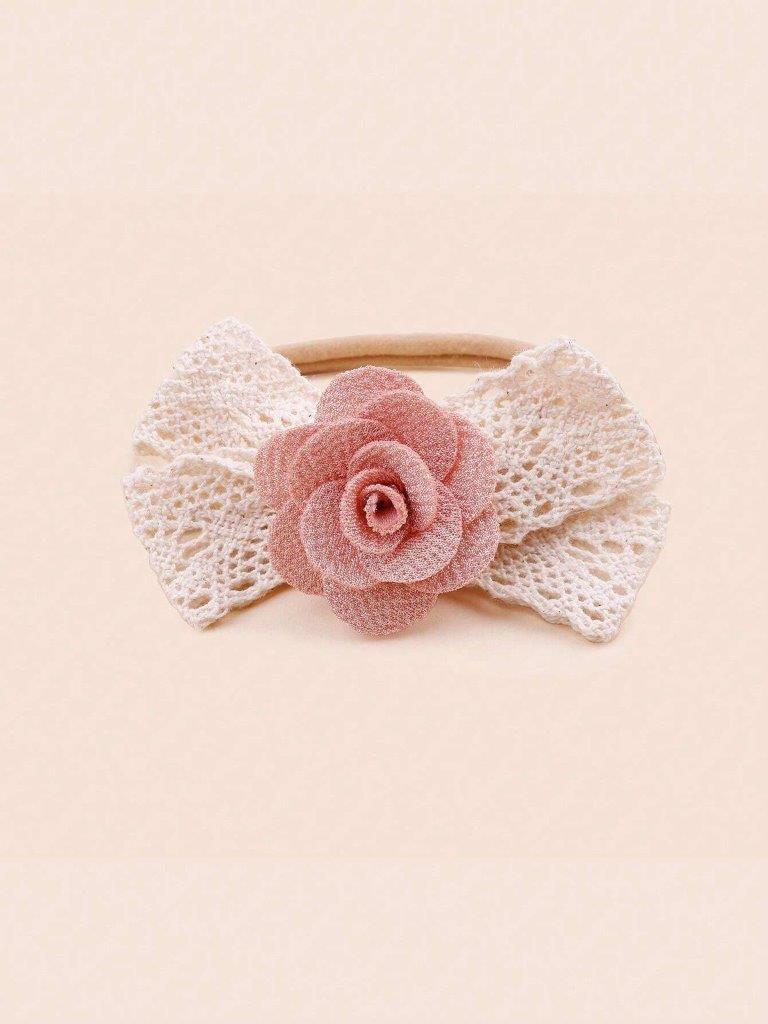 Baby 3 Piece Rose Headband Set