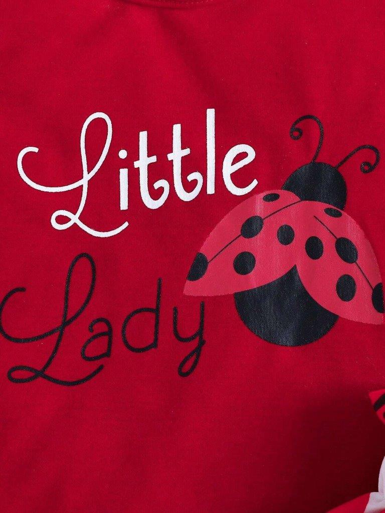 Baby Little Lady Bug 2 Piece Outfit