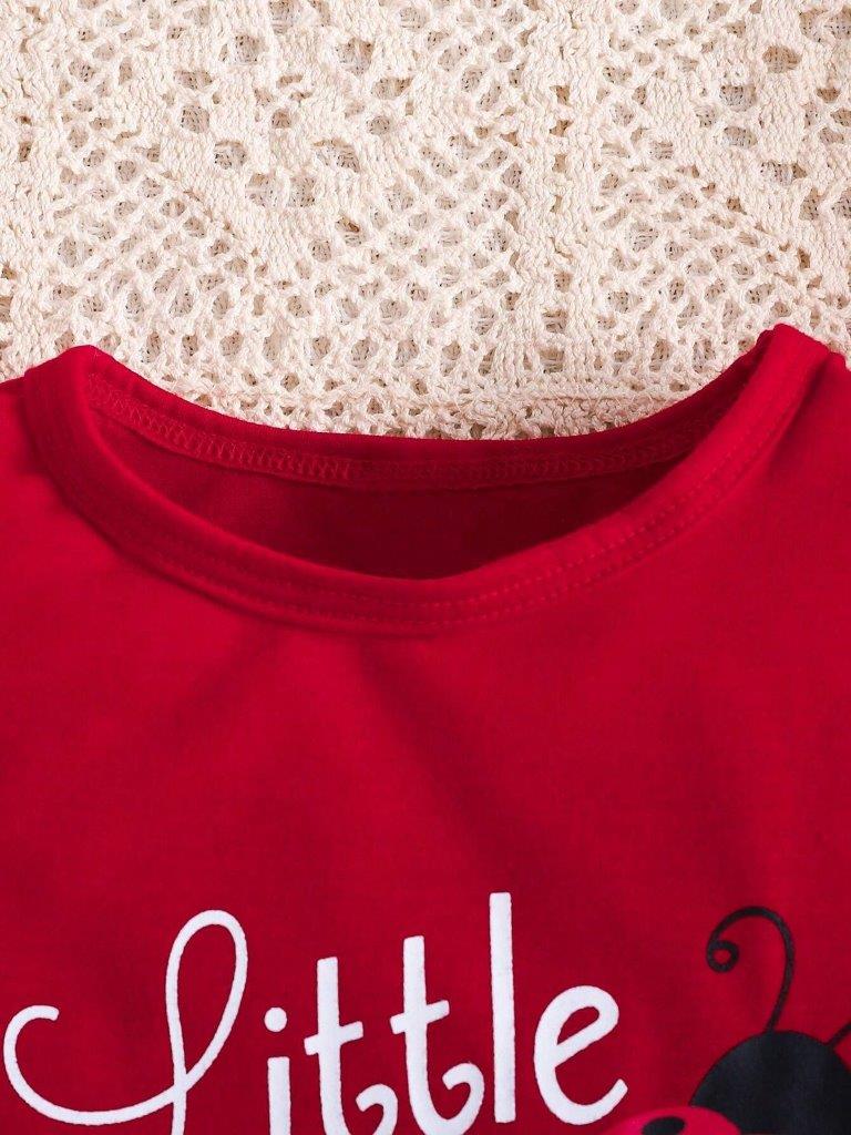 Baby Little Lady Bug 2 Piece Outfit