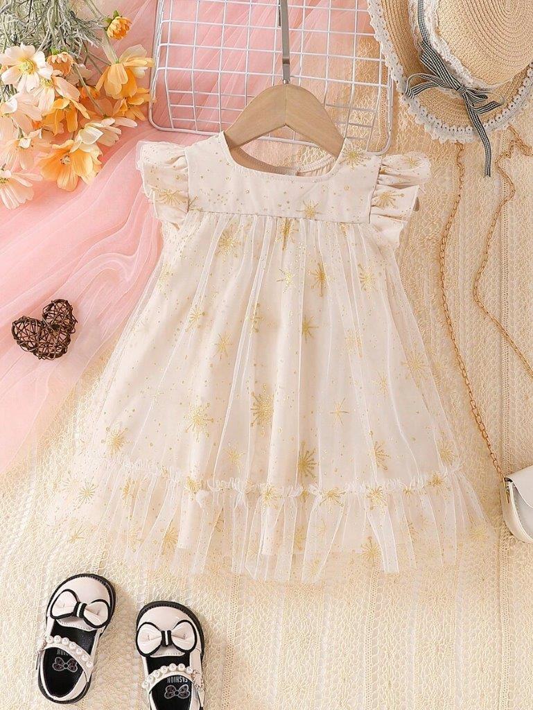 Baby Elegant Sparkle Princess Dress