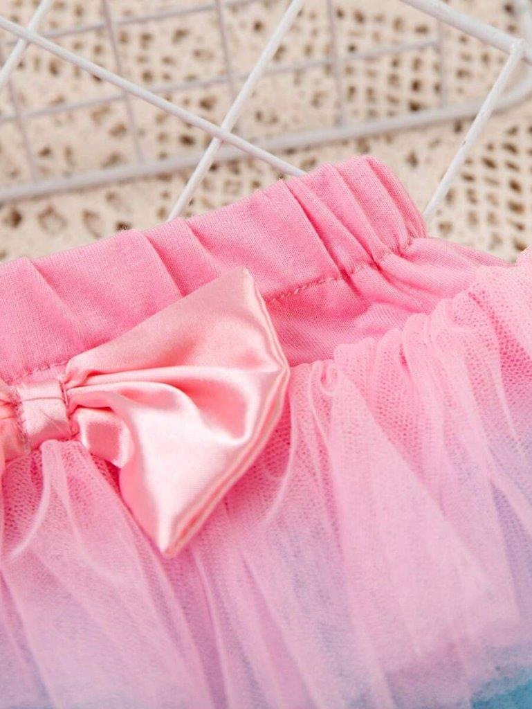 Baby One Year old Crown Tutu Birthday Outfit