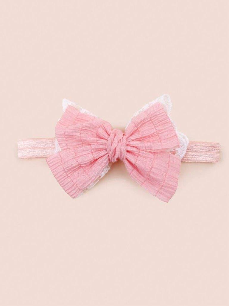 Baby 2 Piece Flower Bow Headband Set 8