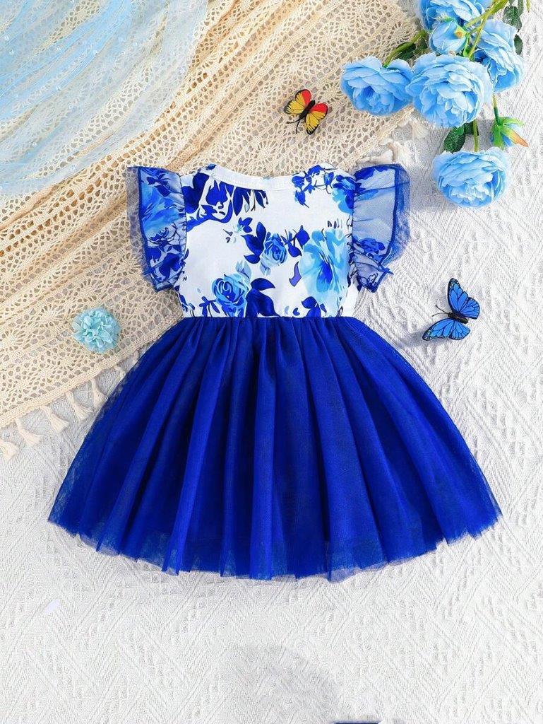Baby Floral Bow Summers Dress