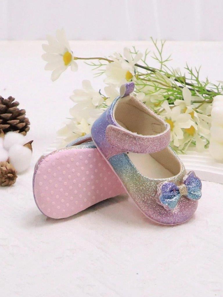 Baby Sparkling Bow Flats