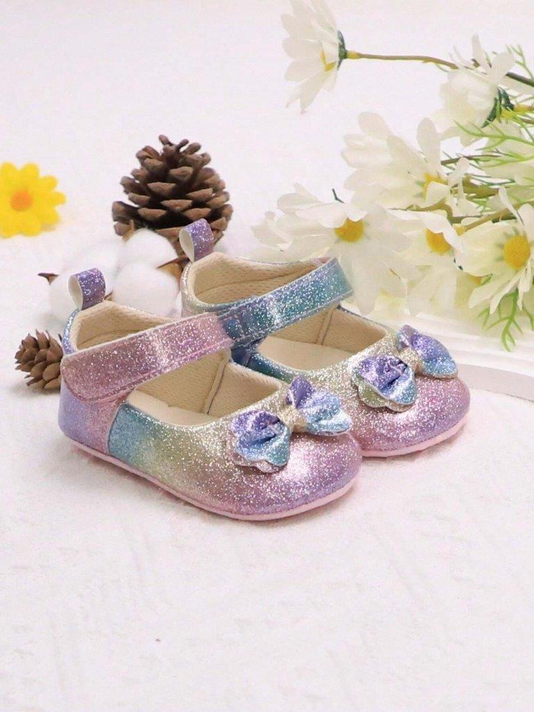 Baby Sparkling Bow Flats