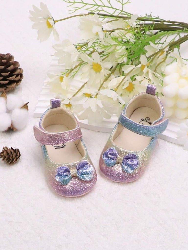 Baby Sparkling Bow Flats