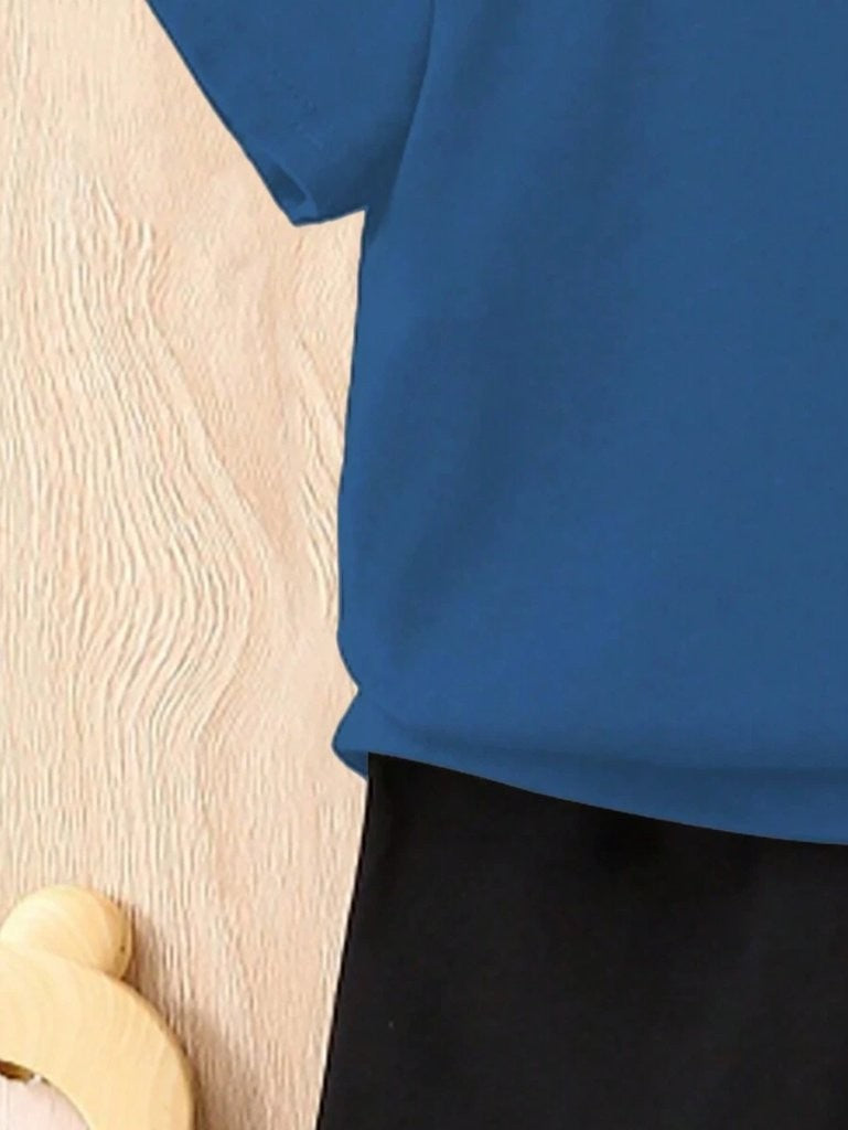 Baby Funny Panda Bear Tee And Shorts Set