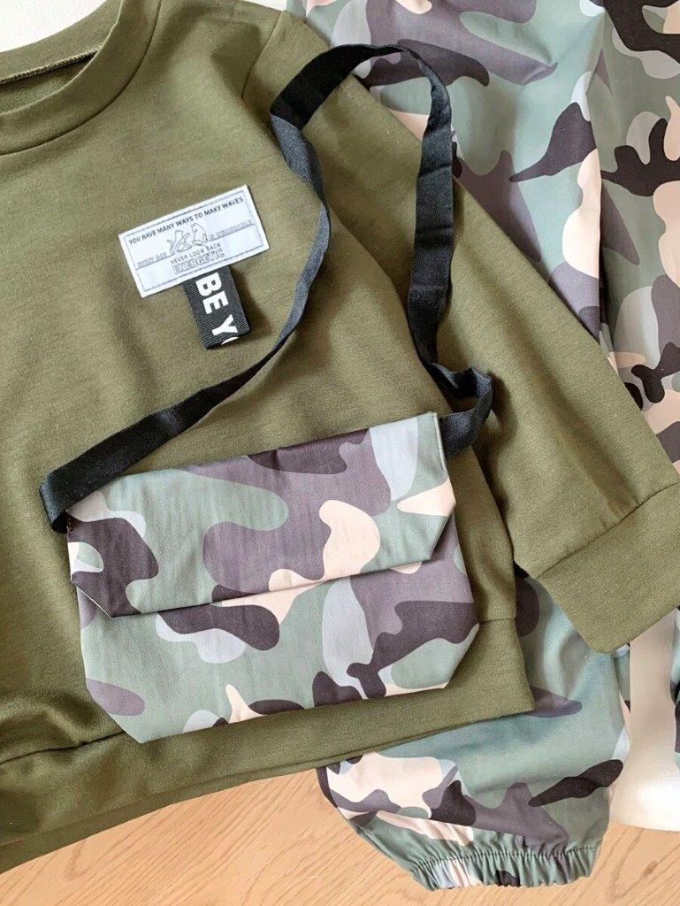 Toddler Boys Camouflage Sweatshirt And Pants Set