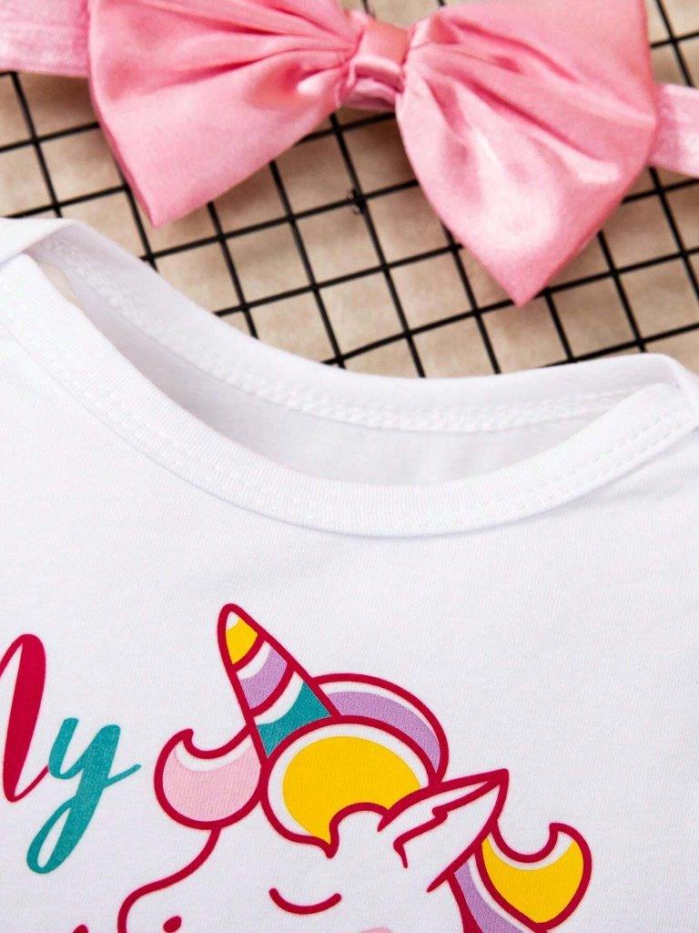 Baby One Year old Unicorn Birthday Outfit