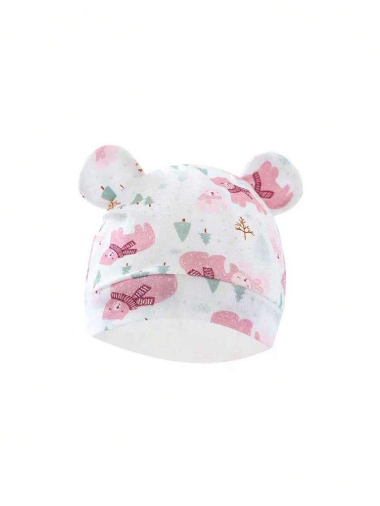 Baby 3 Piece Newborn Beanie Set 0-3 Months