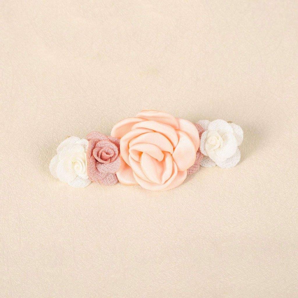 Baby 3 Piece Headband Set Beige