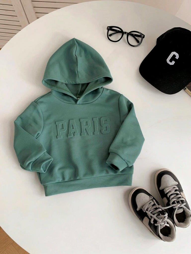 Baby Paris Mint Green Pullover