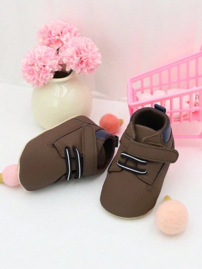 Baby Soft Leather Strap Shoes