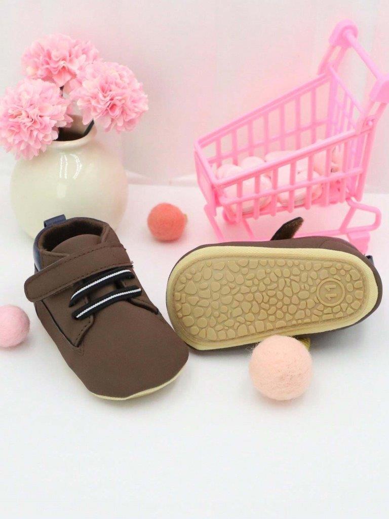 Baby Soft Leather Strap Shoes