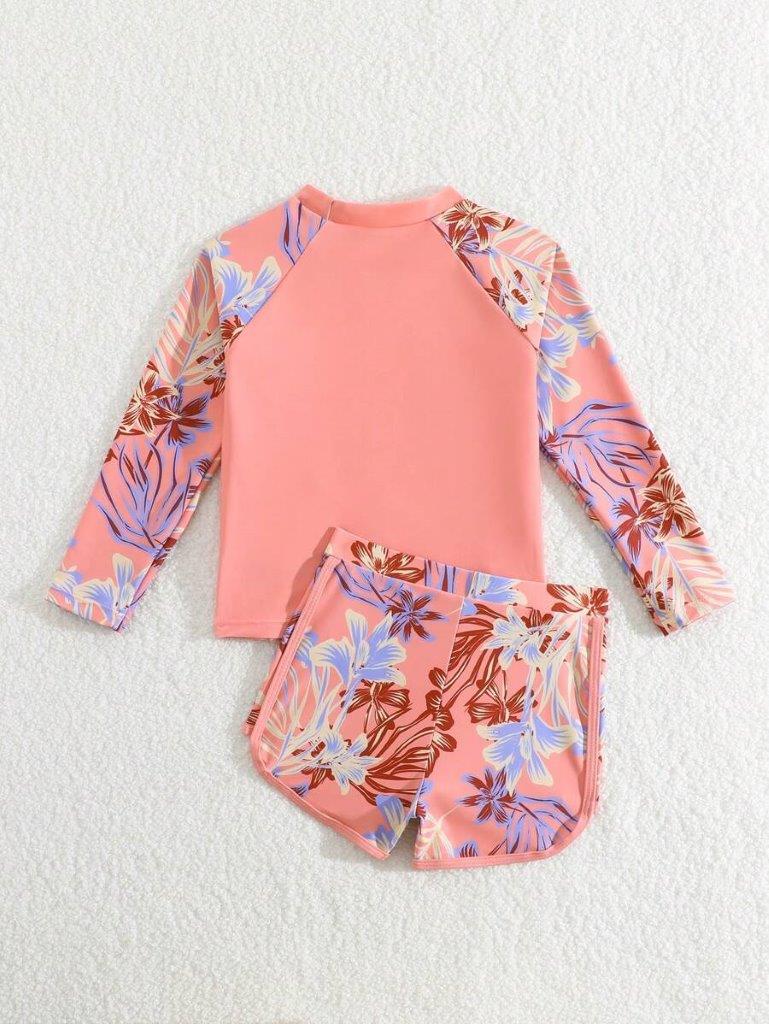 Toddler Girls Surf Set Swimming Costume