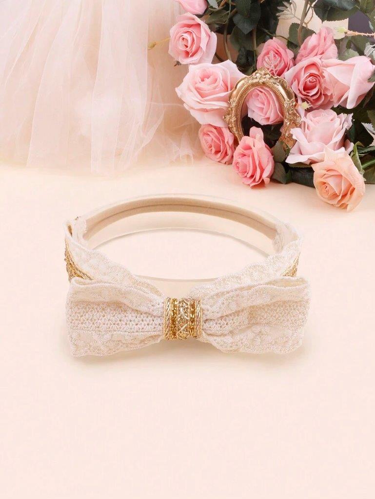 Baby 3 Piece Lace Decor Headband Set