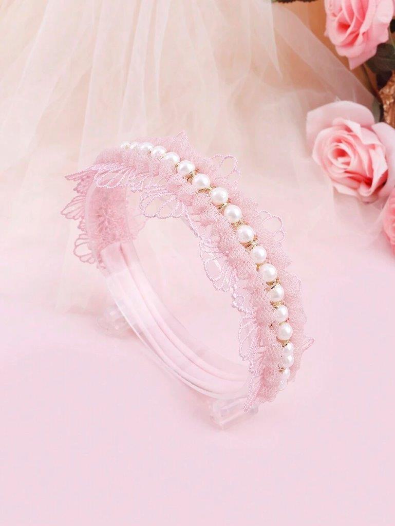 Baby 3 Piece Tiara Rose Headband Set