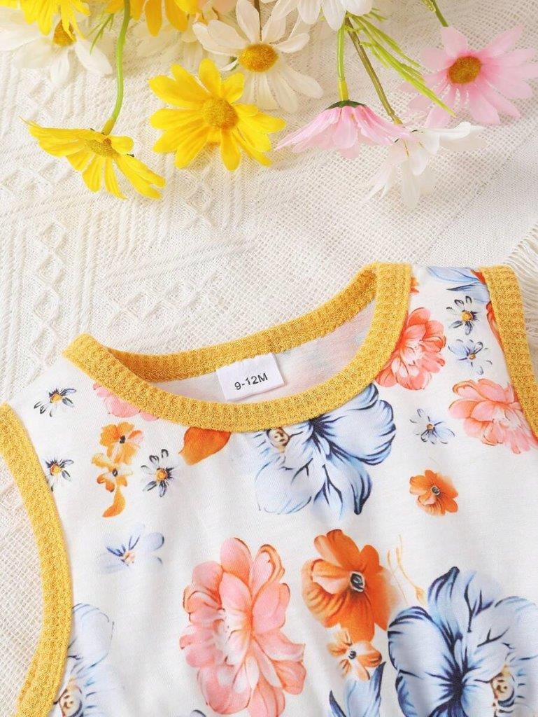 Baby Cardigan With Double Bow Dress