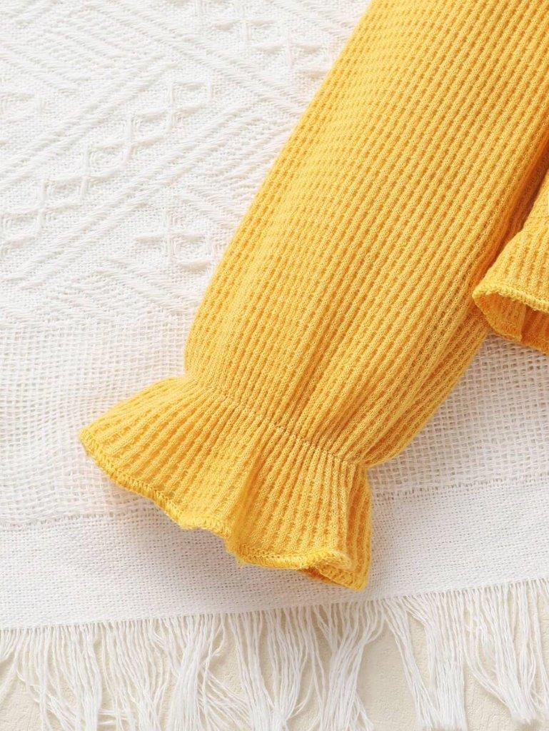 Baby Cardigan With Double Bow Dress