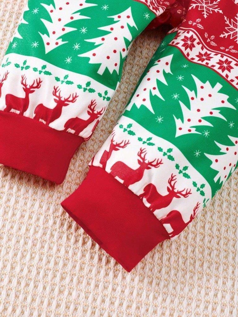 Baby Christmas 3 Piece Set Red