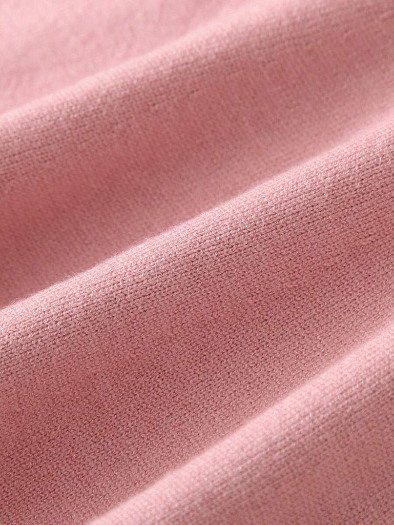 Baby Pink Turtle Knitted Dress