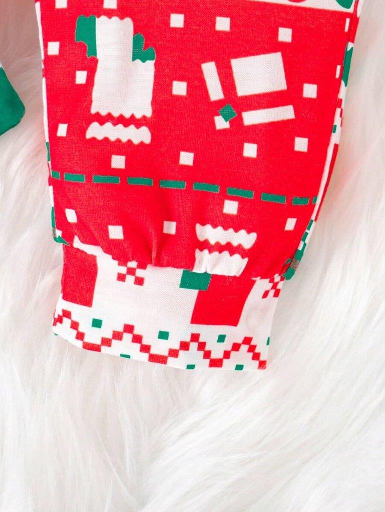 Baby 3 Piece Christmas Bodysuit Outfit
