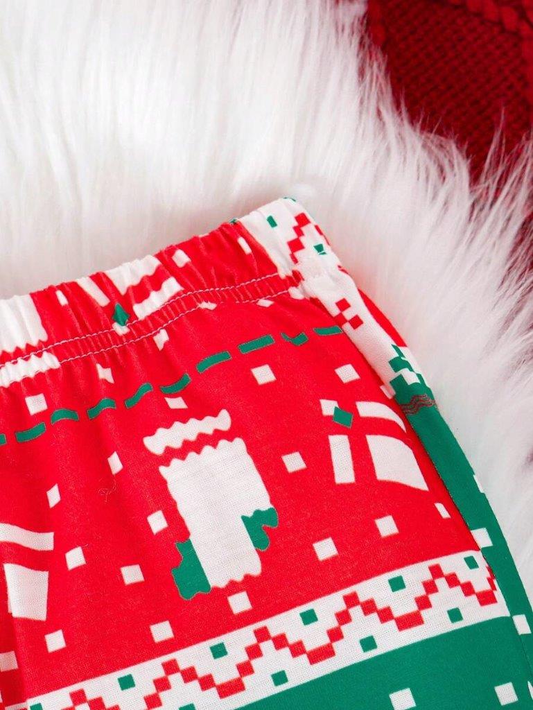 Baby 3 Piece Christmas Bodysuit Outfit
