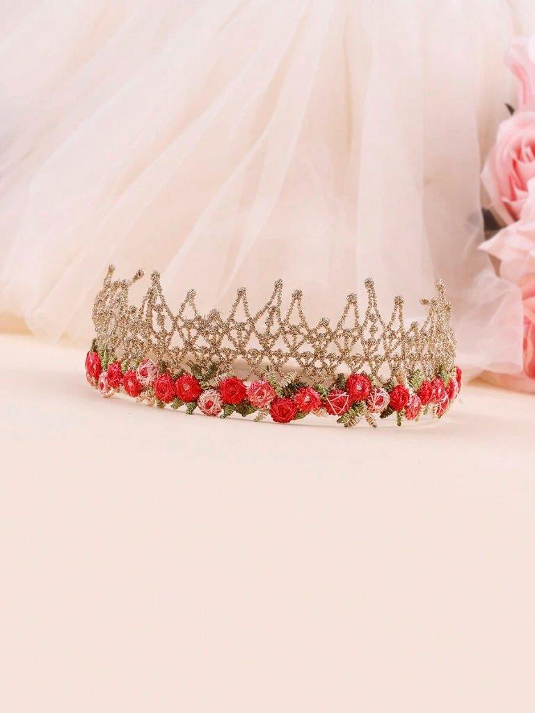 Baby 3 Piece Red Butterfly Headband Set