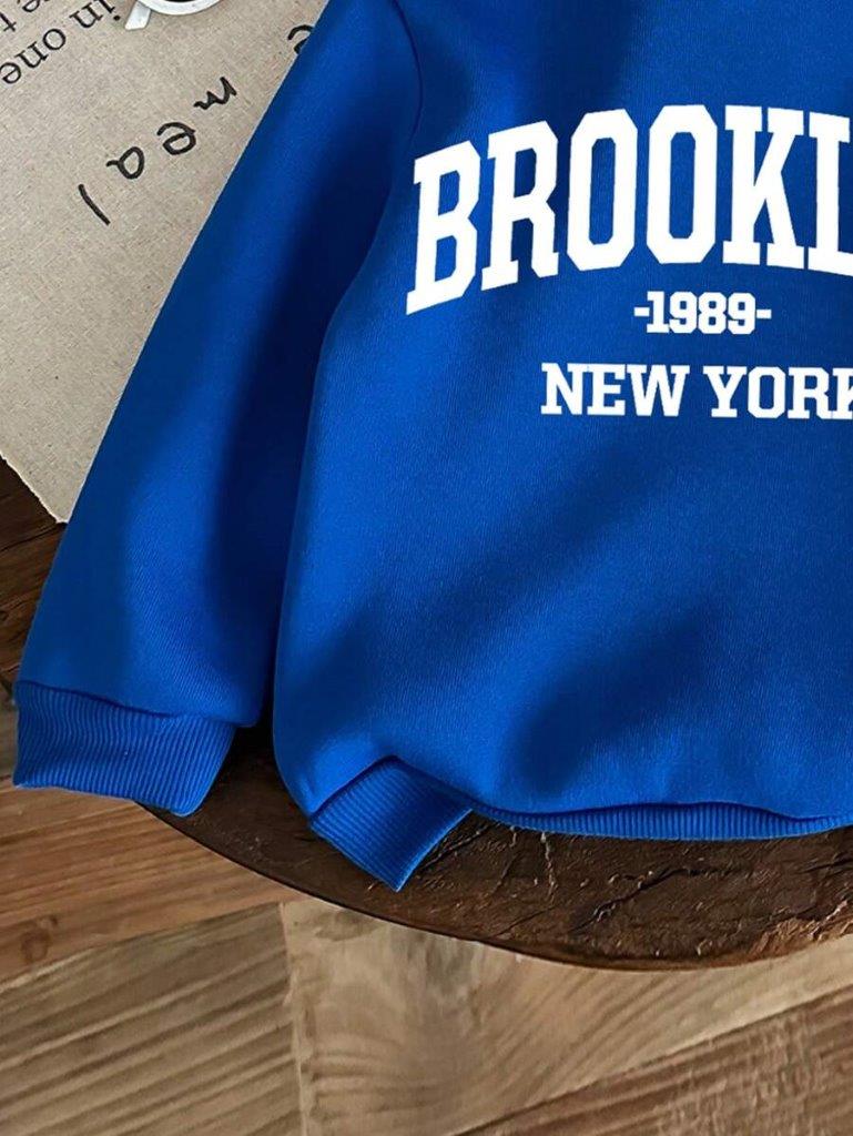 Baby Brooklyn Letter Pullover