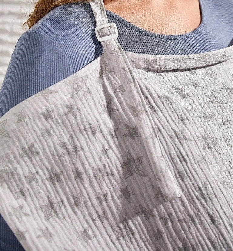 Baby Star Print Nursing Cover