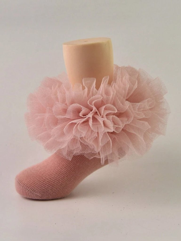 Baby Princess Ankle Socks Pink