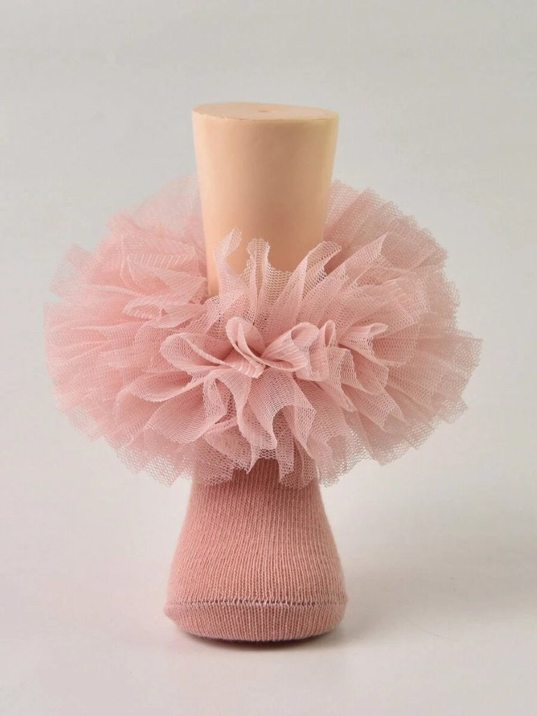 Baby Princess Ankle Socks Pink