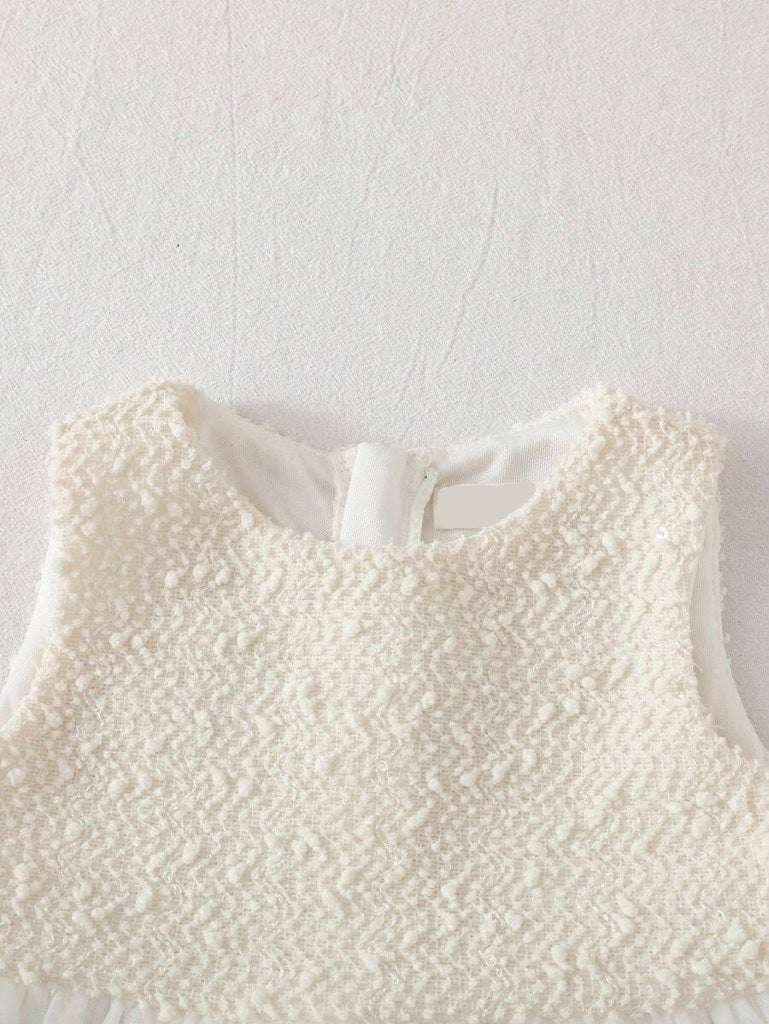 Baby 2 Piece Textured Jacket And Dress Set