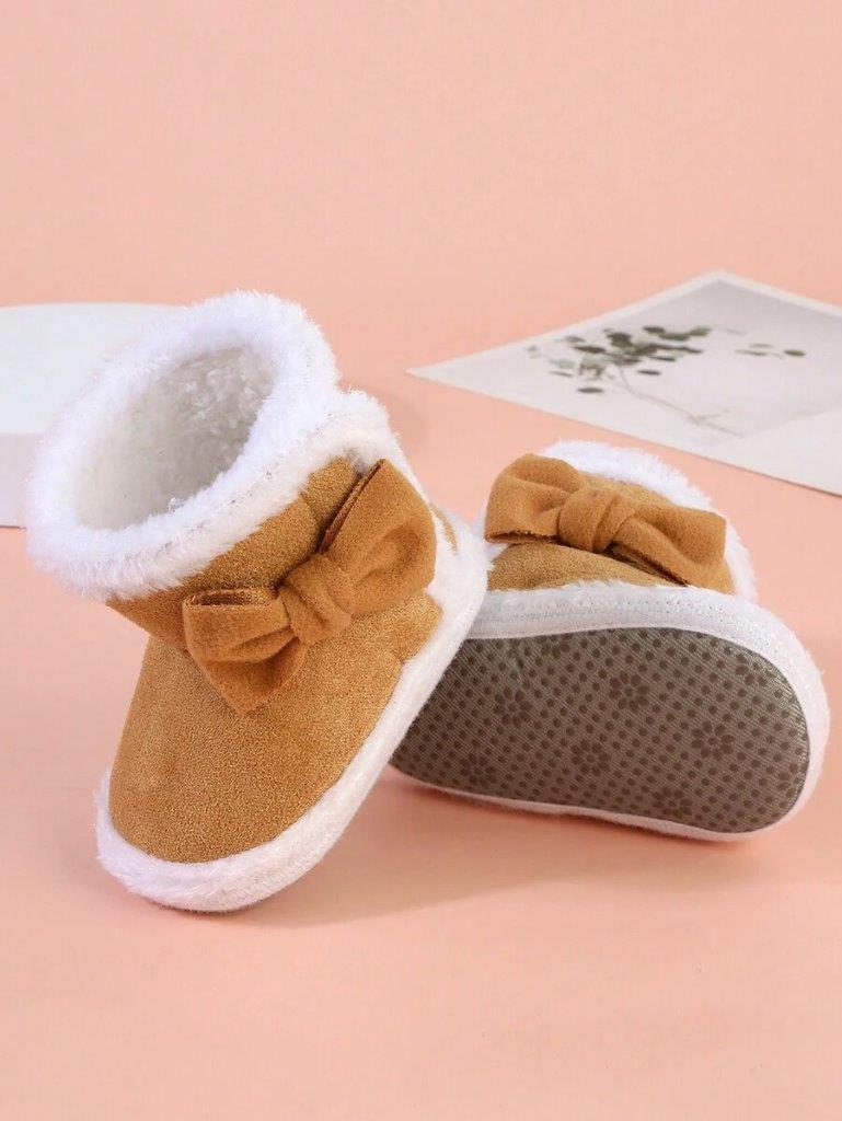 Baby Winter Fuzzy Bow Boots
