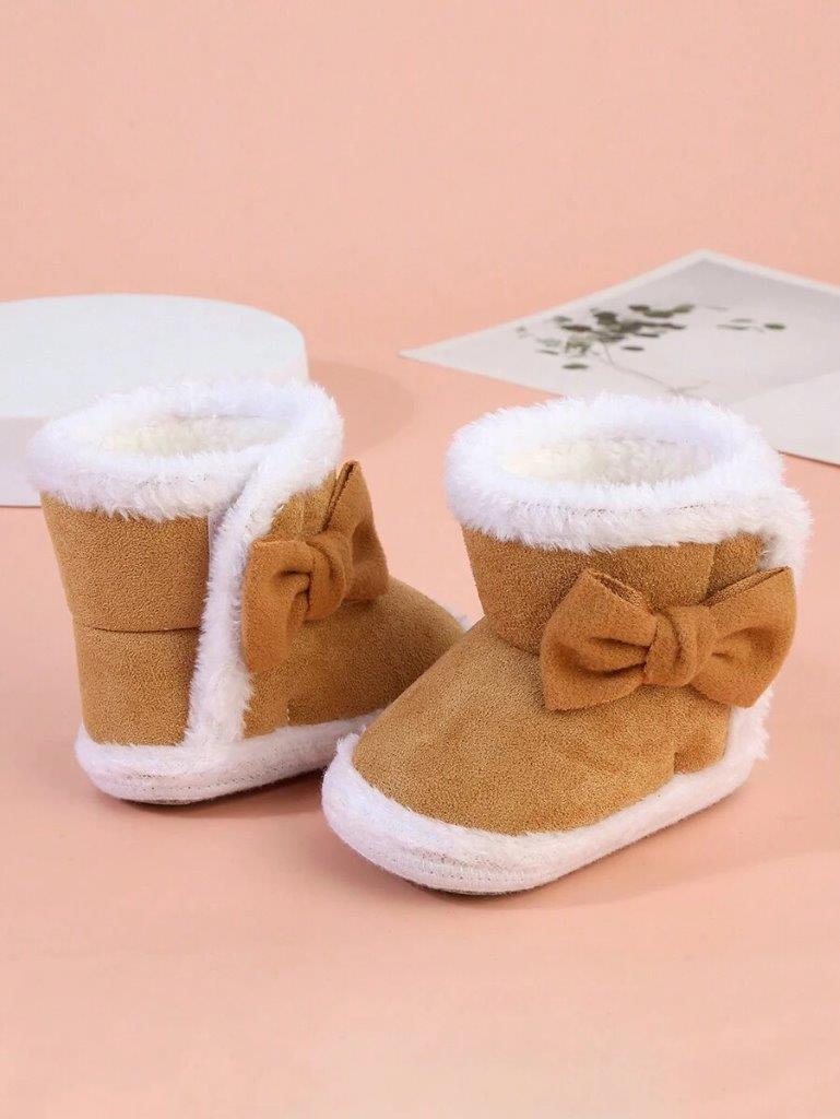 Baby Winter Fuzzy Bow Boots